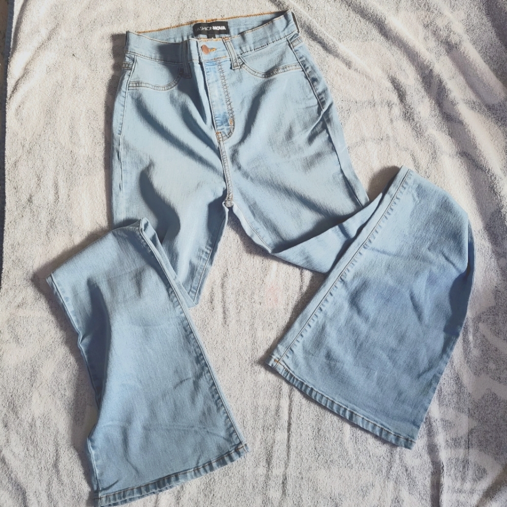 Fashion Nova Wide Leg Jeans